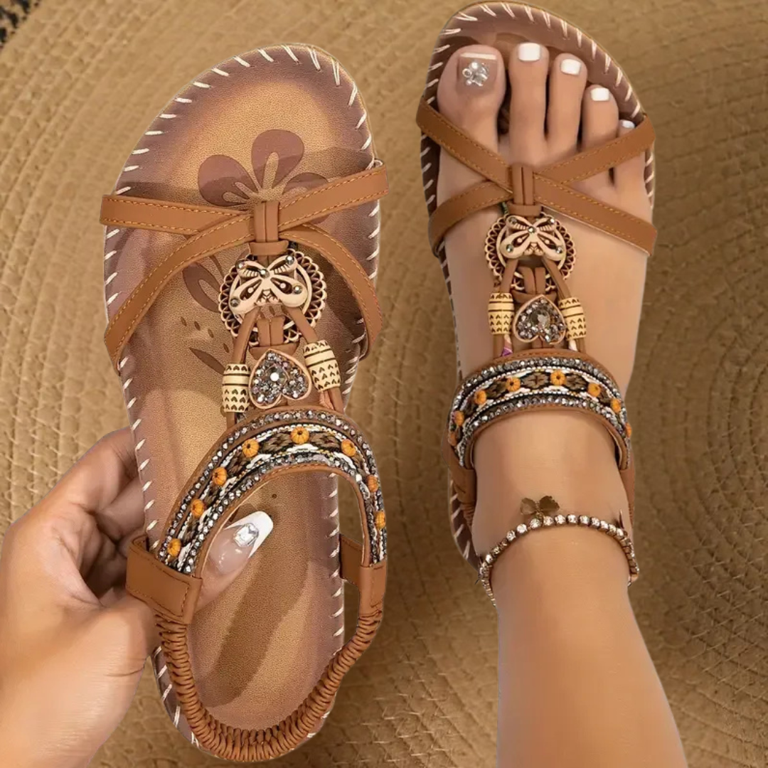 LIVANA – ORTHOPAEDIC IBIZA STYLE SANDALS