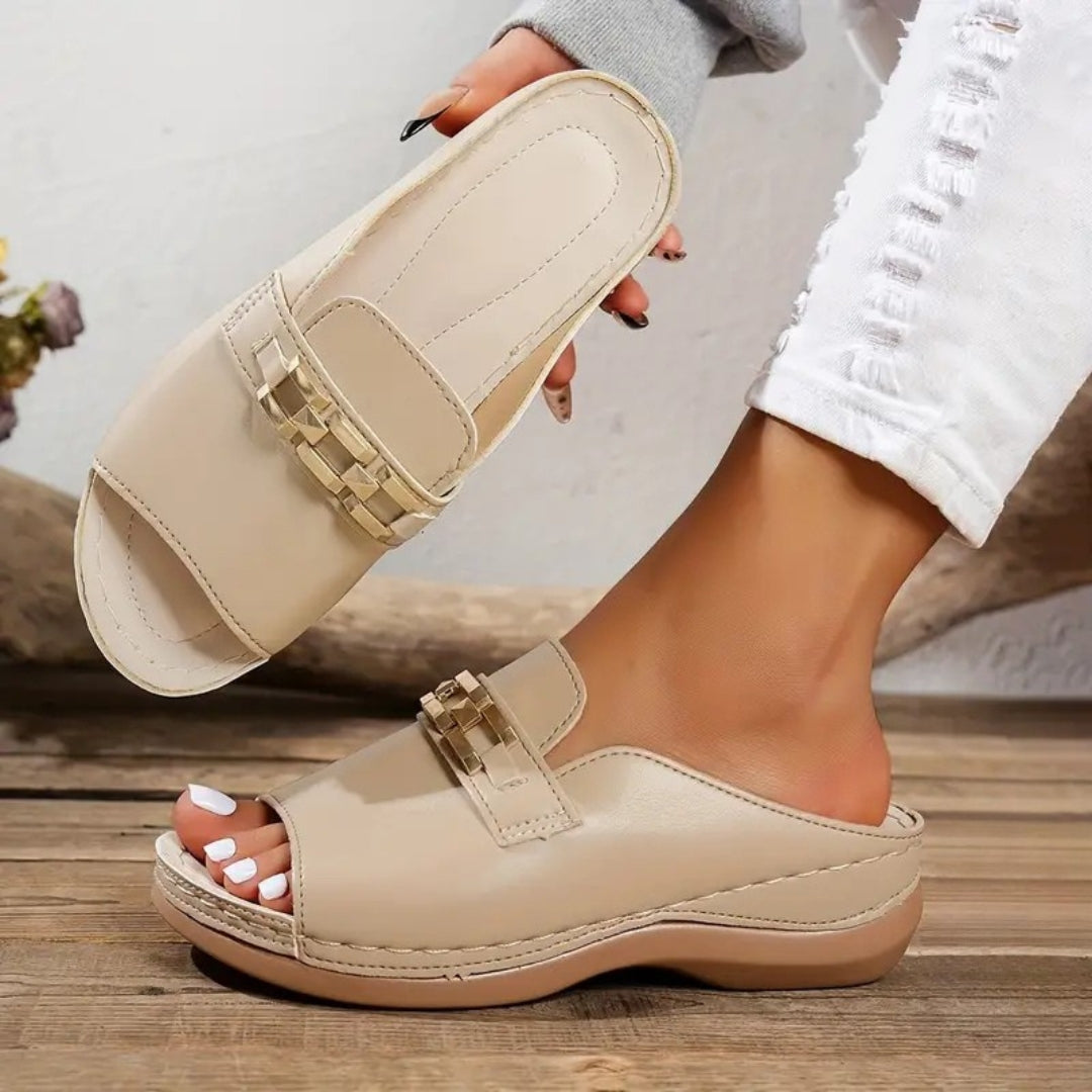 Edith | Comfy Buckle Sandals