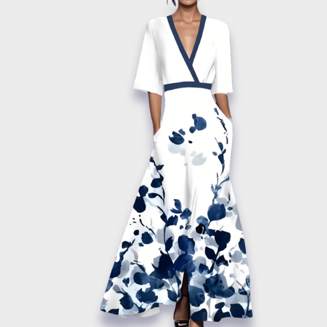 Chloe - Elegant Floral Dress