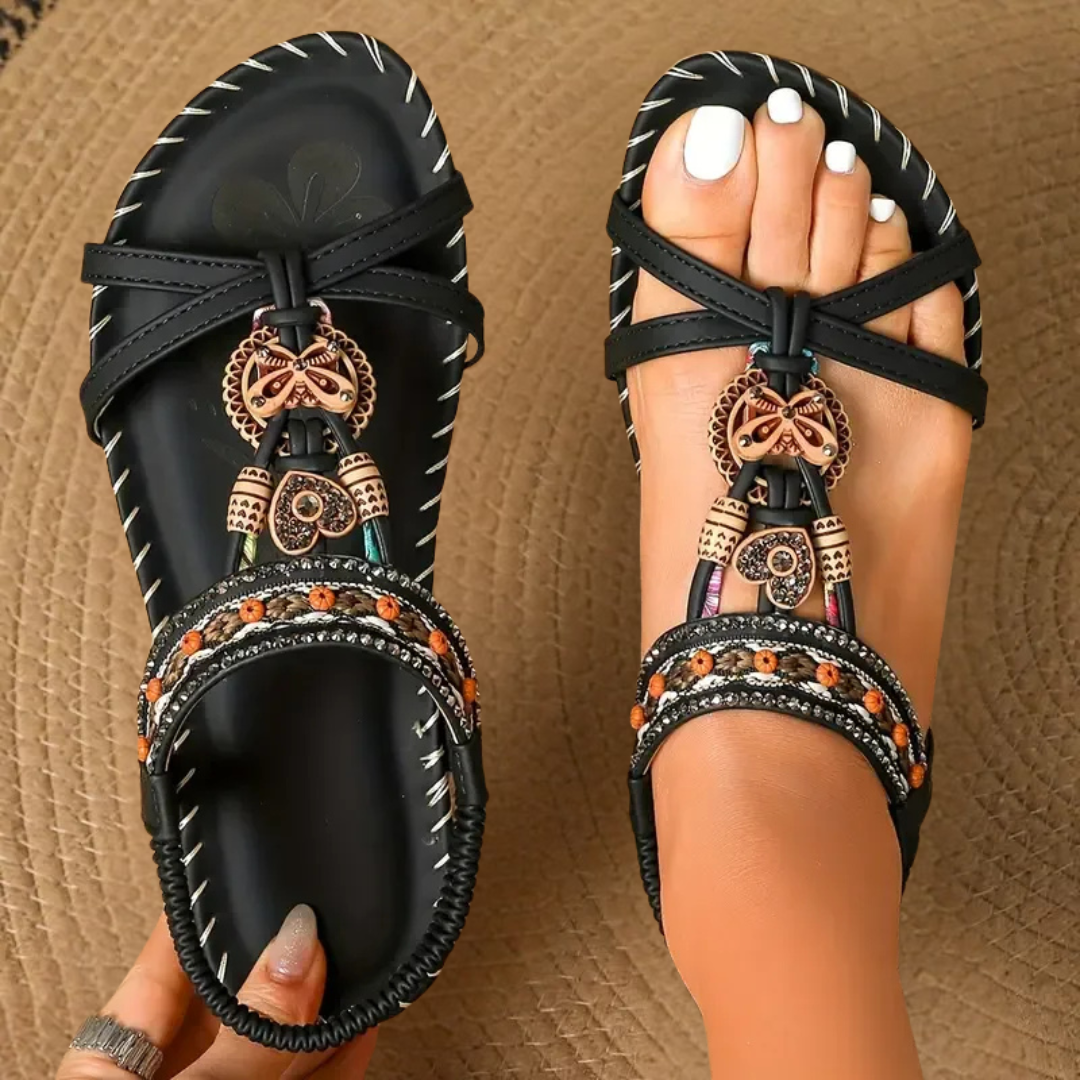 LIVANA – ORTHOPAEDIC IBIZA STYLE SANDALS