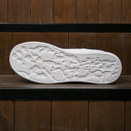 Fashion Glam | Clean White Leather Sneakers for Women, White
