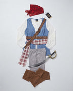 Women's Pirate Costume with Detail Embellishments Fashion Glam