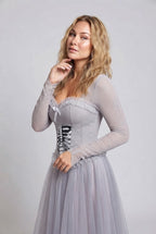Women elegant wedding dress Fashion Glam