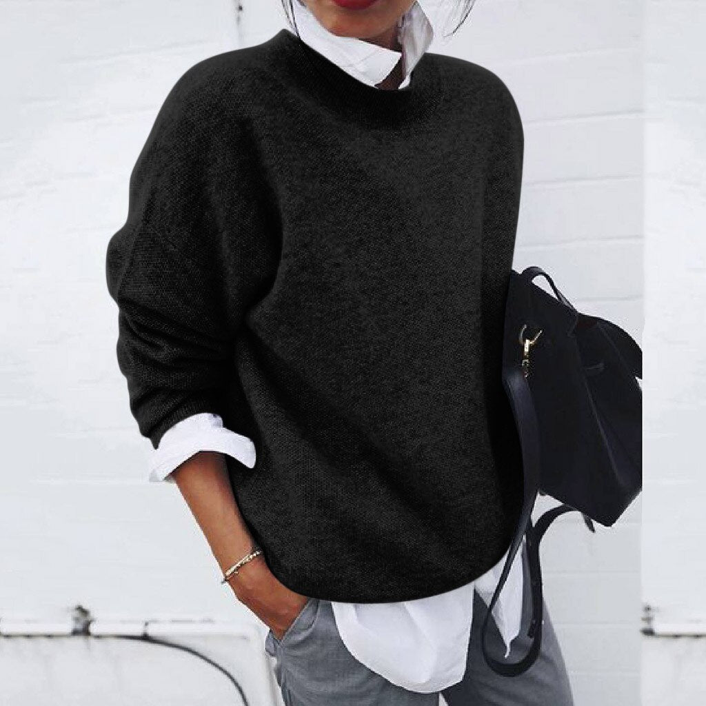 Fashion Glam | Cashmere Sweater - Soft & Warm - Luxurious Fine Knit - For Everyday & Elegant Occasions
