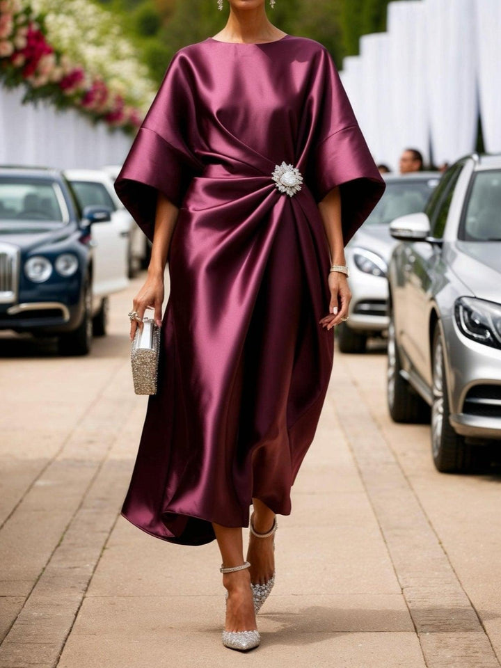 VIENNE – GLAMOUR DRAPED EVENING DRESS