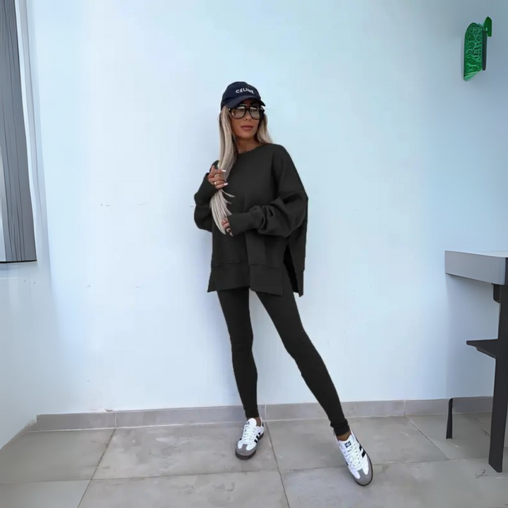 EMIE – RELAXED SWEATSHIRT & LEGGINGS SET