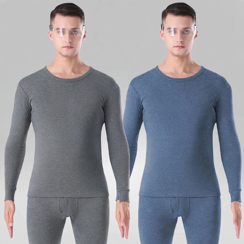 Warm cotton underwear set for women and men