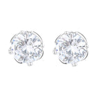 Ladies earrings with sparkling crystals in exquisite wreath design Fashion Glam