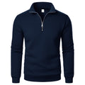 Locker fit men's sweatshirt with zipper
