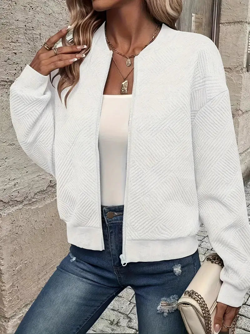 Seraphina – Spring Zipper Jacket