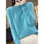 Fashion Glam | Cashmere Pullover Women Stylish Round Neck, Soft & Comfortable