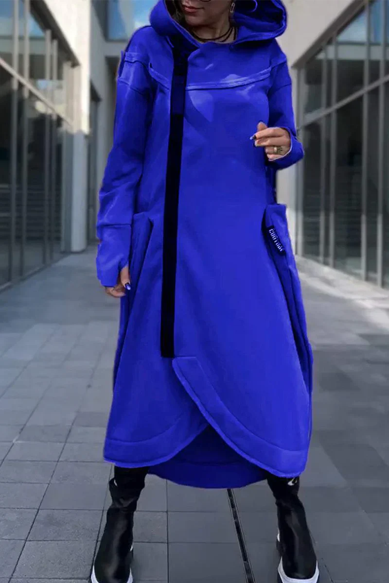 BEA– URBAN EDGE HOODED MAXI COAT