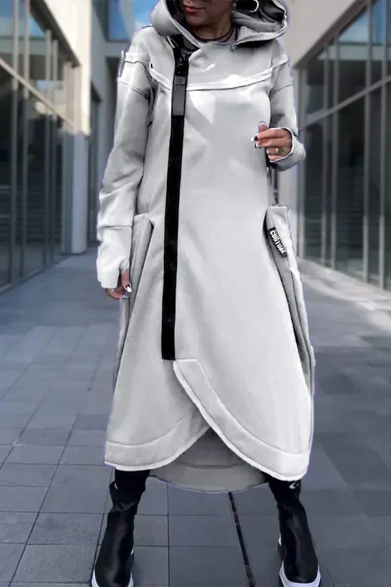 BEA– URBAN EDGE HOODED MAXI COAT