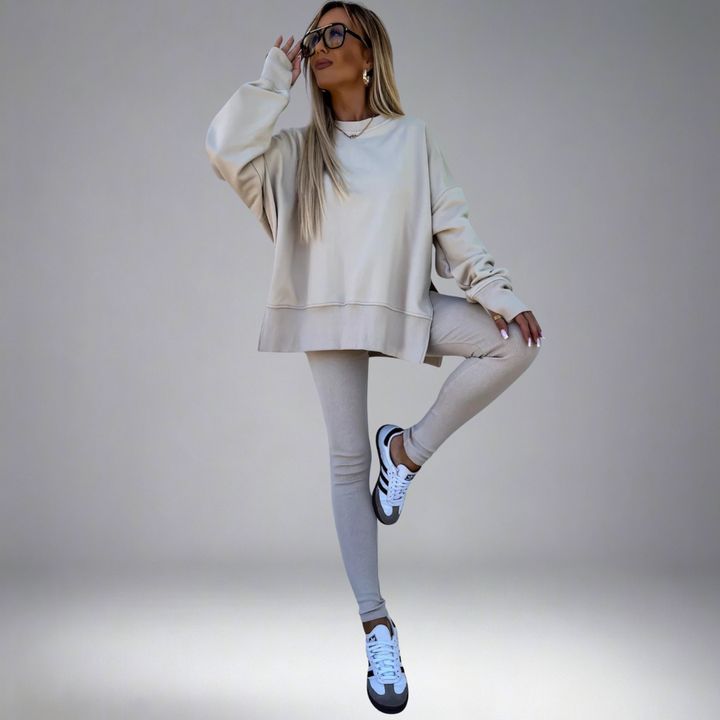 EMIE – RELAXED SWEATSHIRT & LEGGINGS SET