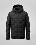 Men's Functional Quilted Jacket with Hood Fashion Glam