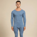 Wool-Silk-Thermo-Set, Round Neck, Unisex