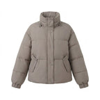 Ladies nan short urban quilted jacket with hood insert, flap pockets, and soft thermal lining