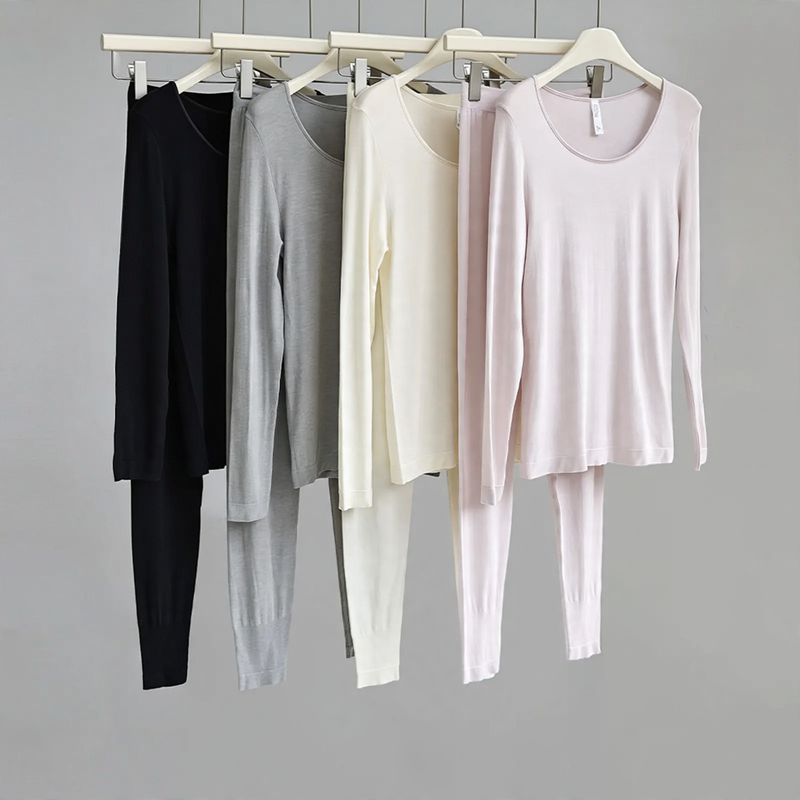 Ladies Thermo Underwear Set made of Modal and Cashmere