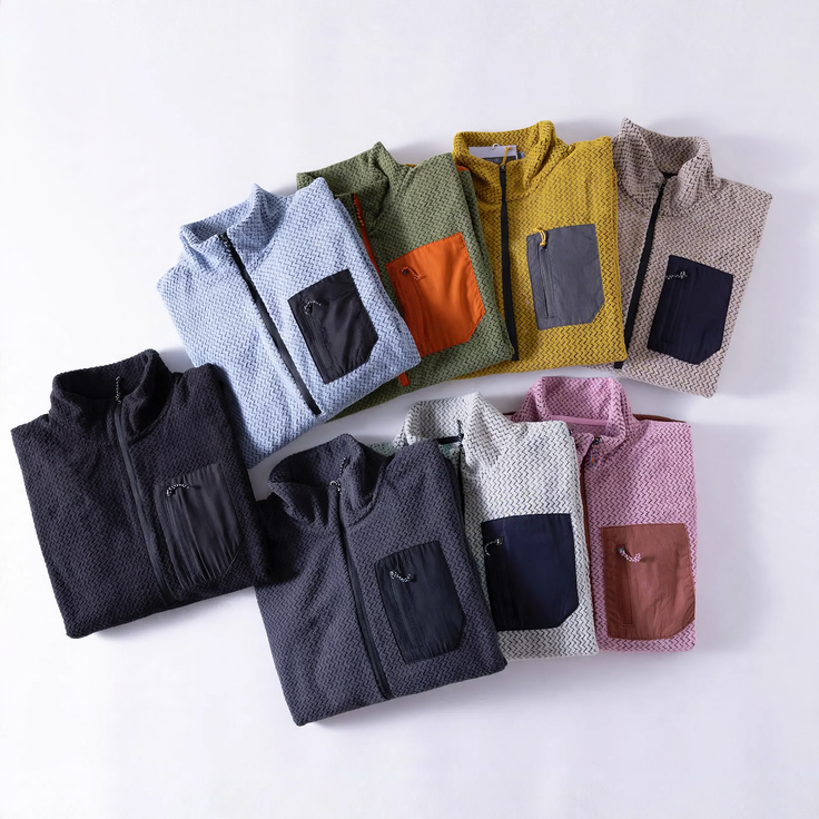 Unisex Half-Zip Fleece Pullover for Outdoor & Everyday