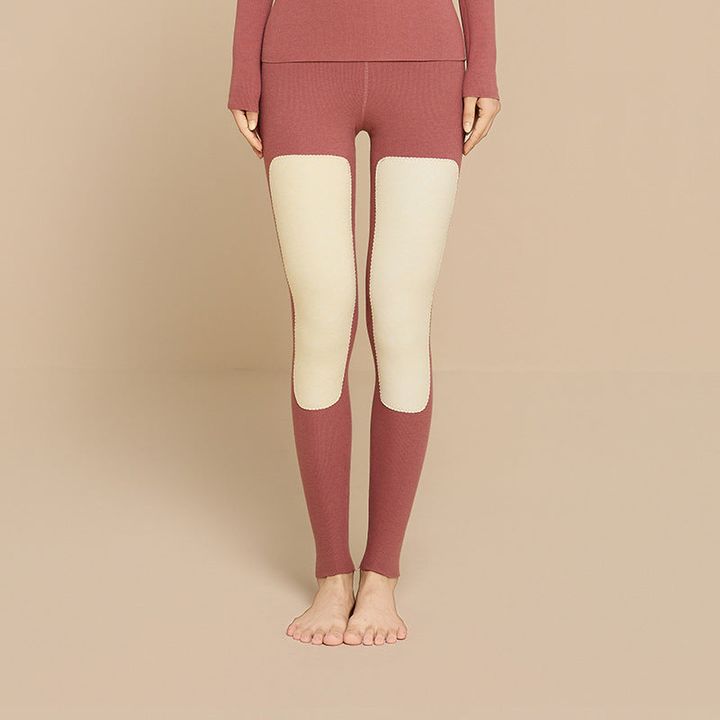 Self-warming thermal underwear set