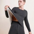 Padded thermal underwear set for men
