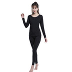 Women's Thermal Underwear Set, Modal, Warming, Crew Neck