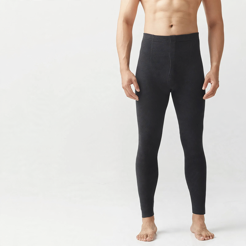 Seamless thermal underwear set for men
