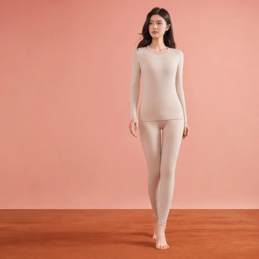 Warm thermal underwear set for women and men