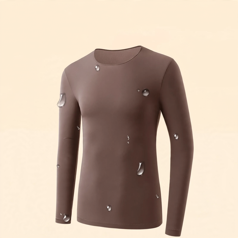 Men's Thermal Set, self-warming, round neck