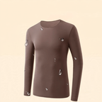 Men's Thermal Set, self-warming, round neck