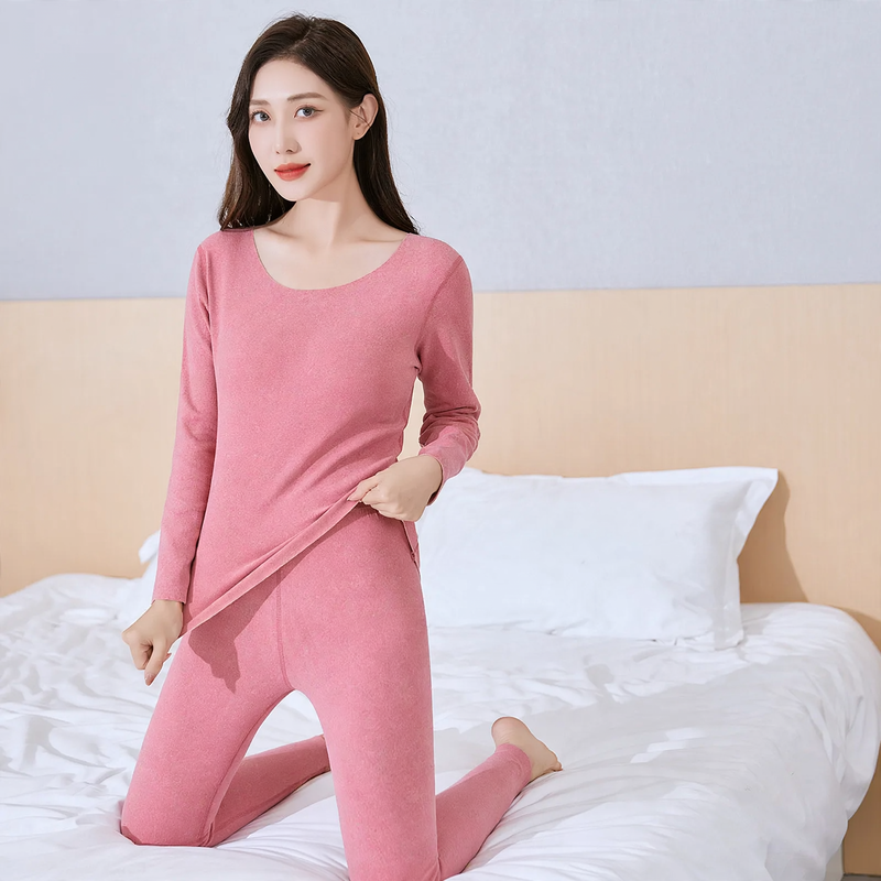 Women's Thermal Set, padded, U-neck