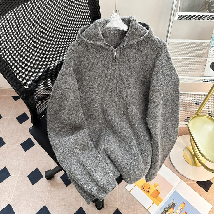 Men's hoodie with zipper