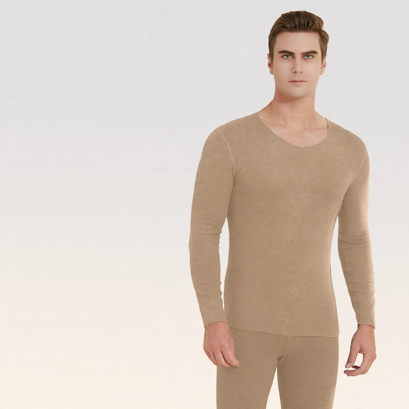Warm Thermal Underwear Set made of Cashmere and Silk