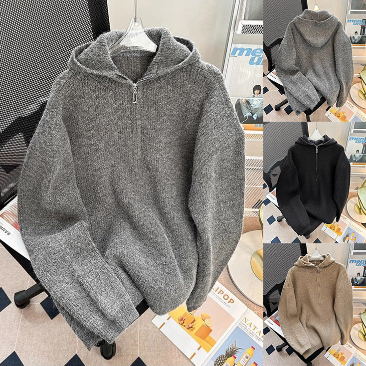 Men's hoodie with zipper