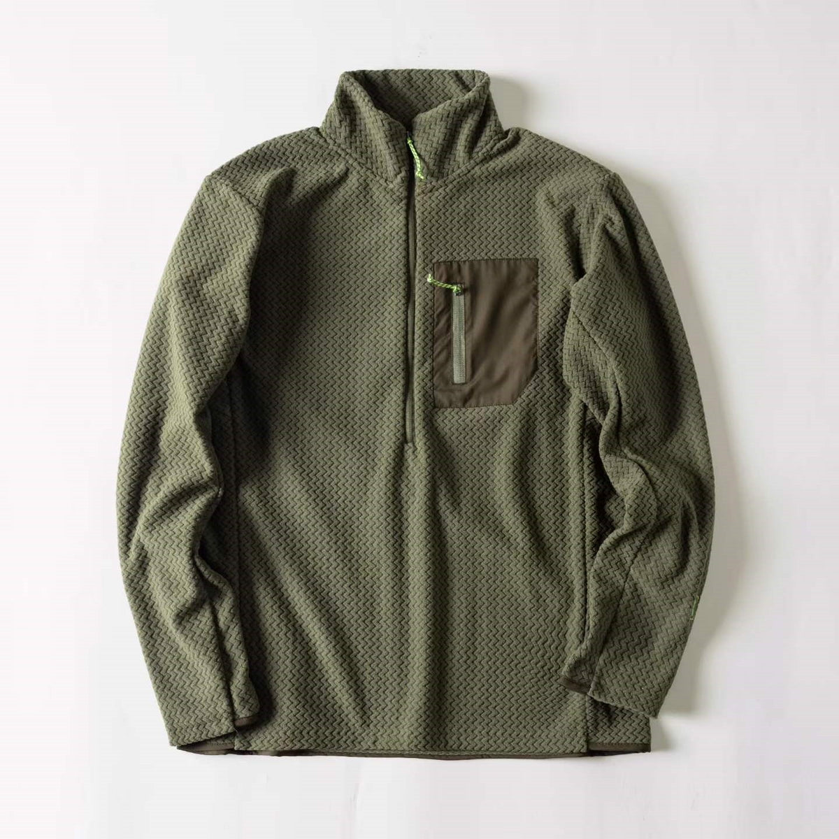 Unisex Half-Zip Fleece Pullover for Outdoor & Everyday
