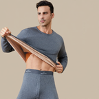 Padded thermal underwear set for men