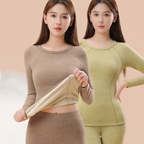 Ladies' thermal underwear set with heating function