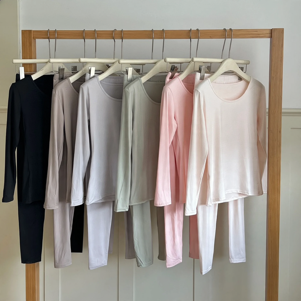 Thermal underwear set, lightweight and close-fitting