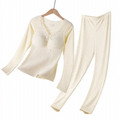 Women Thermoset, V-neck, warming