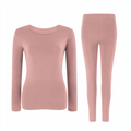 Women's Thermal Underwear Set, Modal, Warming, Crew Neck