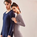 Thermal underwear set, Modal, Round neck