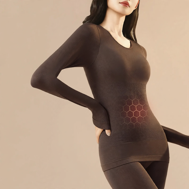 Women's Thermal Set, shaping, self-warming