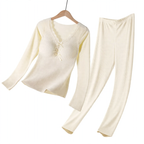 Women Thermoset, V-neck, warming