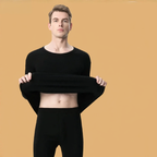 Men's thermal underwear set made of cotton