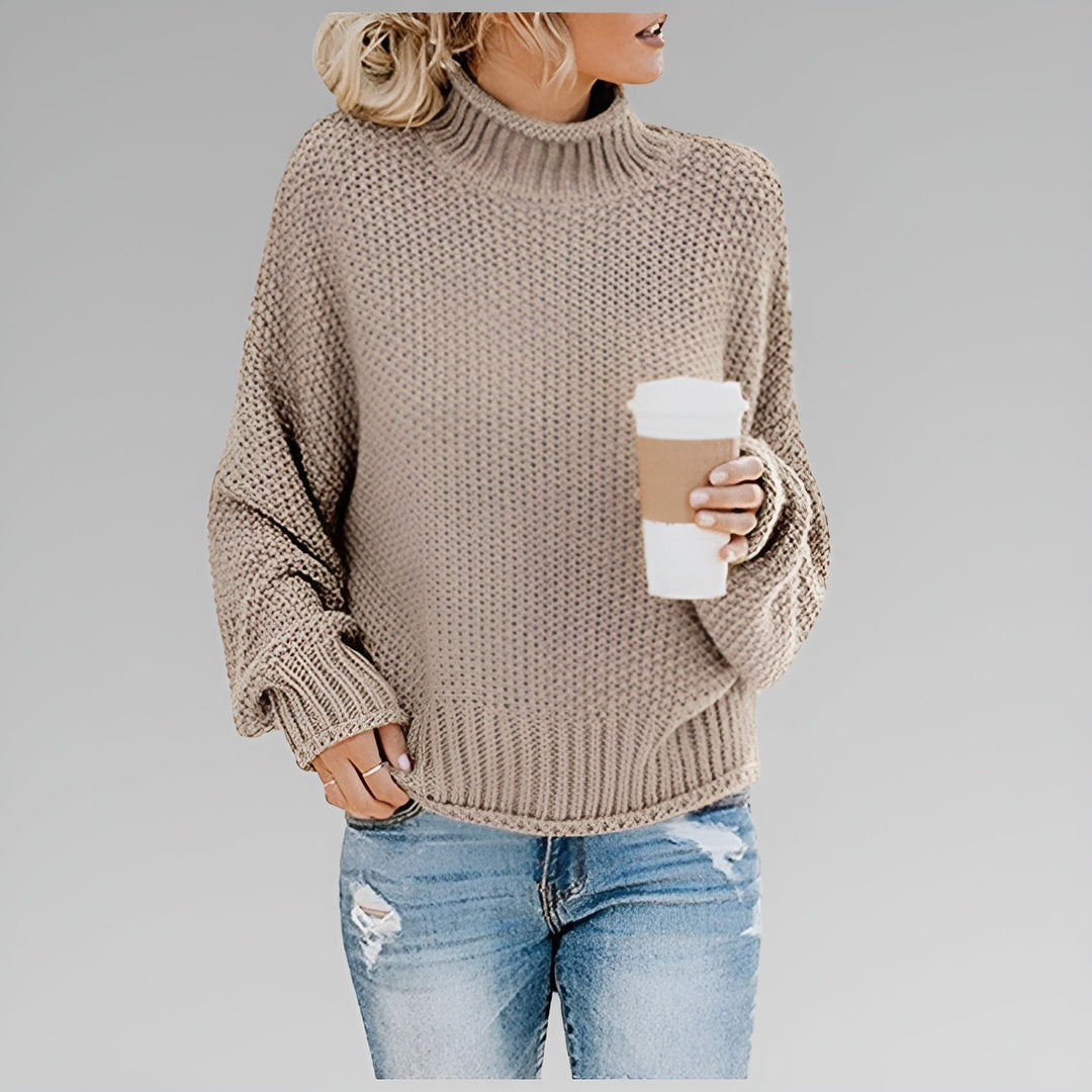 AUBREY – RELAXED CHIC TURTLENECK SWEATER