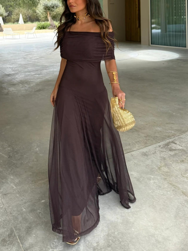 ISABELLA – STRAPLESS ELEGANT EVENING GOWN