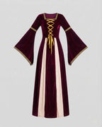 Women Medieval Wizard Dress Fashion Glam