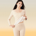 Thermal underwear set made of wool and silk