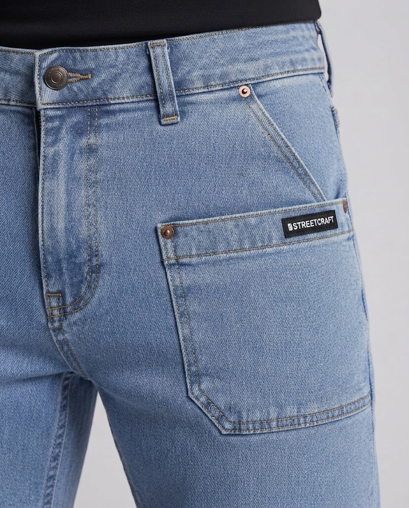 Men's Stylish Slim-Fit Jeans Fashion Glam