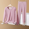 Thermal underwear set for couples, double-sided padded